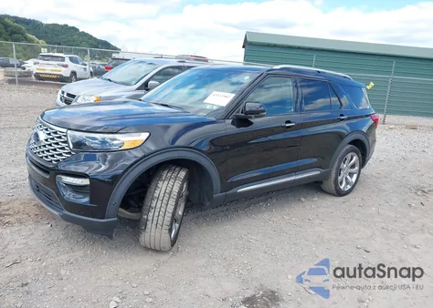 2020 Ford Explorer Platinum z USA, uszkodzony, nr VIN 1FM5K8HC8LGA07086